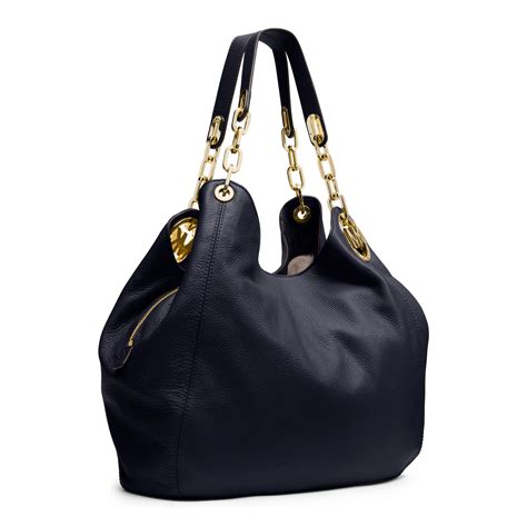 michael kors hobo bag fulton hell blau|Fulton Large Leather Shoulder Bag .